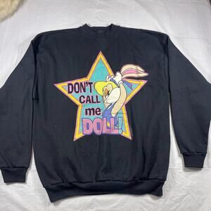 1996 Space Jam Lola Bunny Sweatshirt Don’t Call Me Doll Vintage Crewneck OSFM